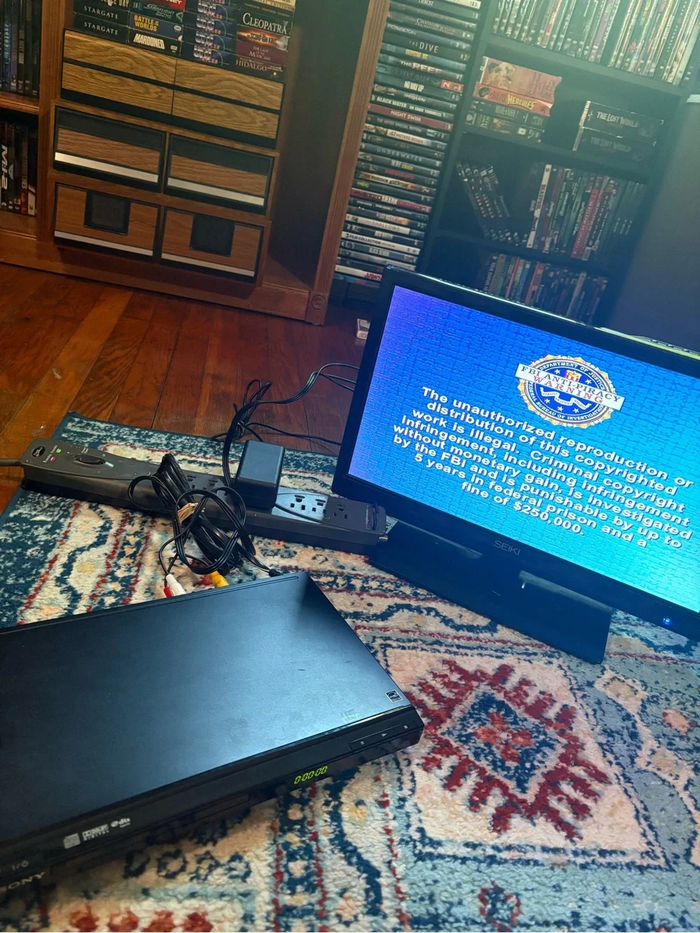 Sony Black DVD/Blu‑ray Player